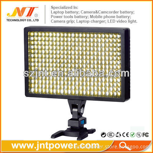 2013 Professional 336 Led Lights For Video Cameras 3500k/6000k With 336 Leds 